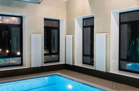 Откос белый из искусственного камня Grandex Pure White P-104